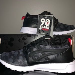 Disney ASICS Mickey gel-lyte hikari kids sz 1 1/2